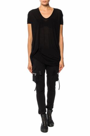 T-shirt with ruffles, zdjęcie 2 T-shirt with ruffles od Rick Owens